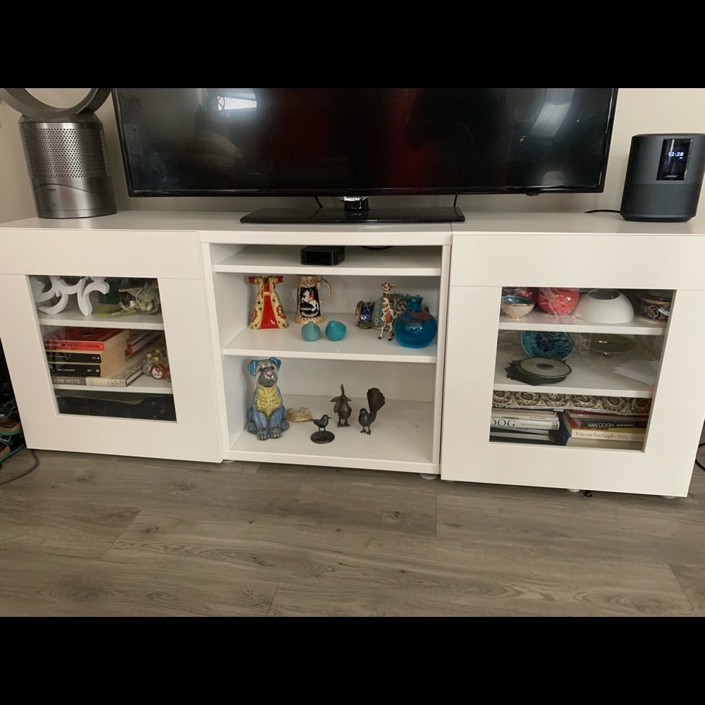 IKEA TV stand and storage unit